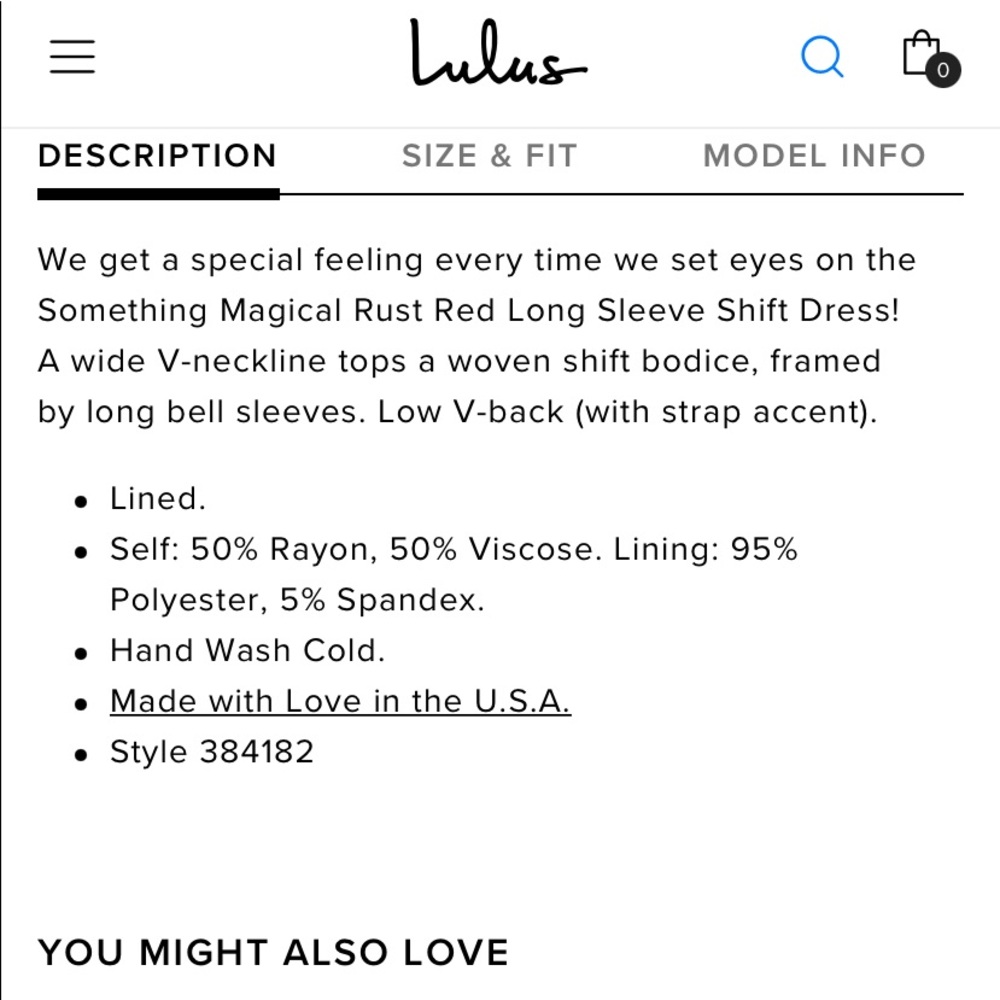 Lulu’s Red Rust Bell Sleeve Flare Mini Dress - Picture 7 of 12